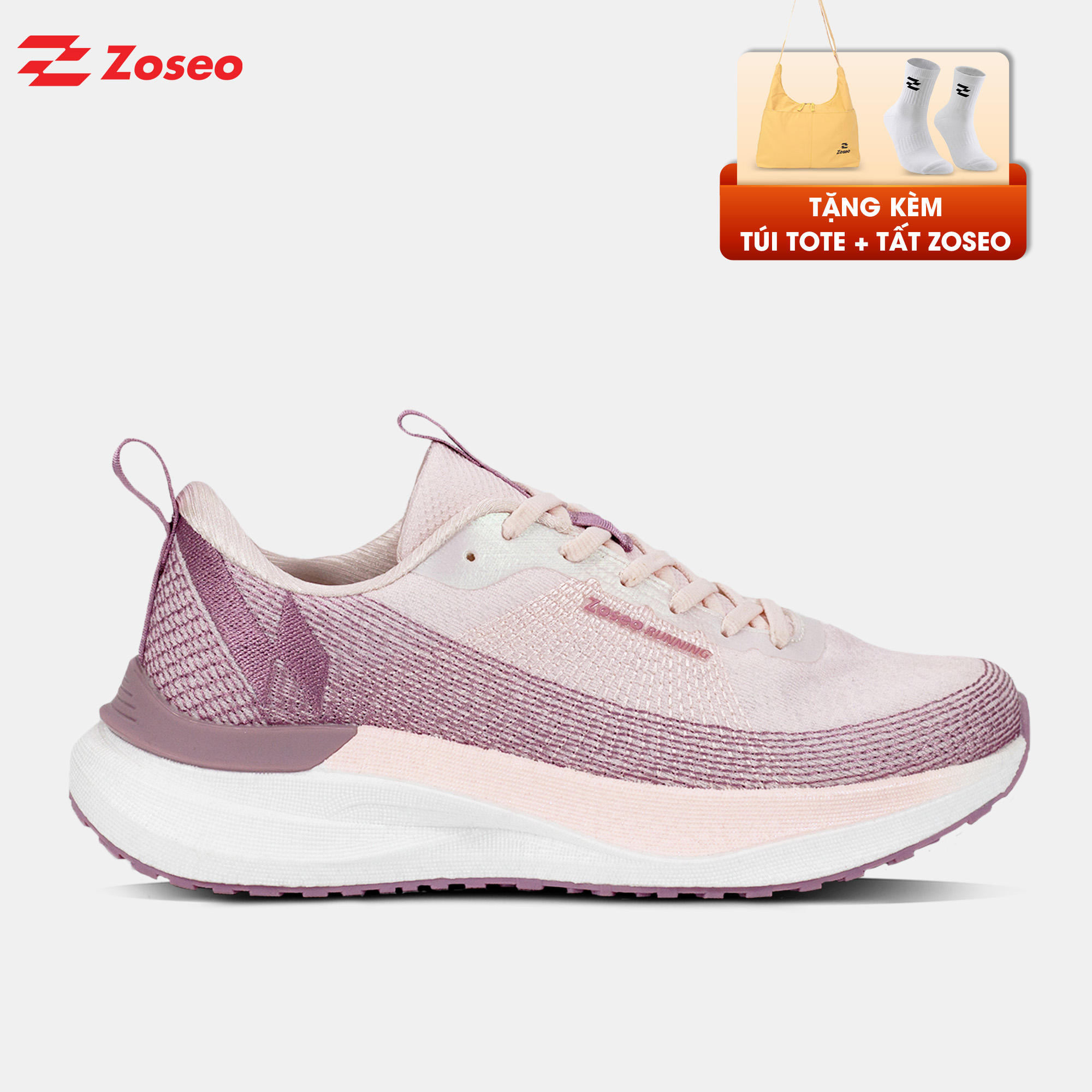 Giày thể thao Zoseo Litenow - Pink