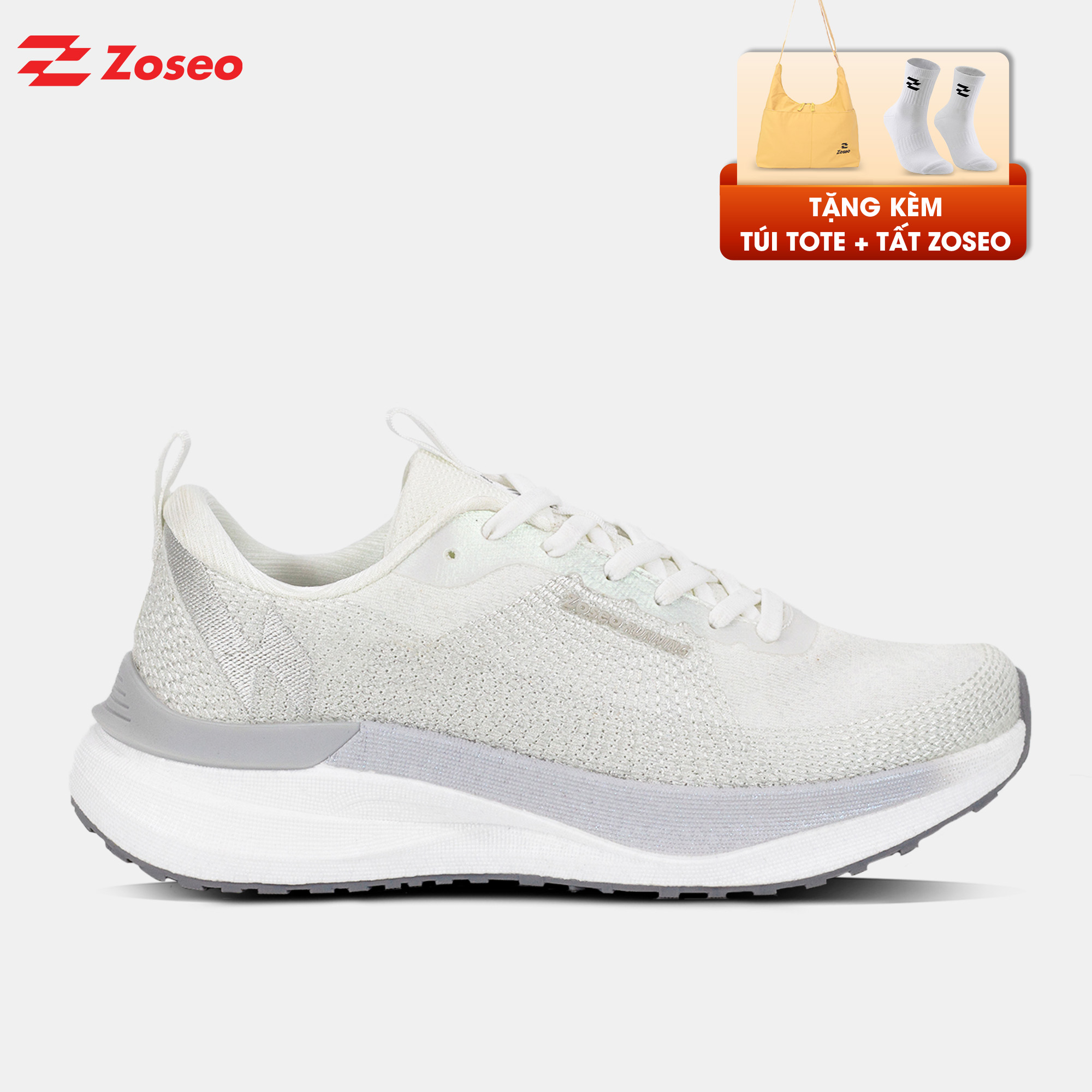 Giày thể thao Zoseo Litenow - White