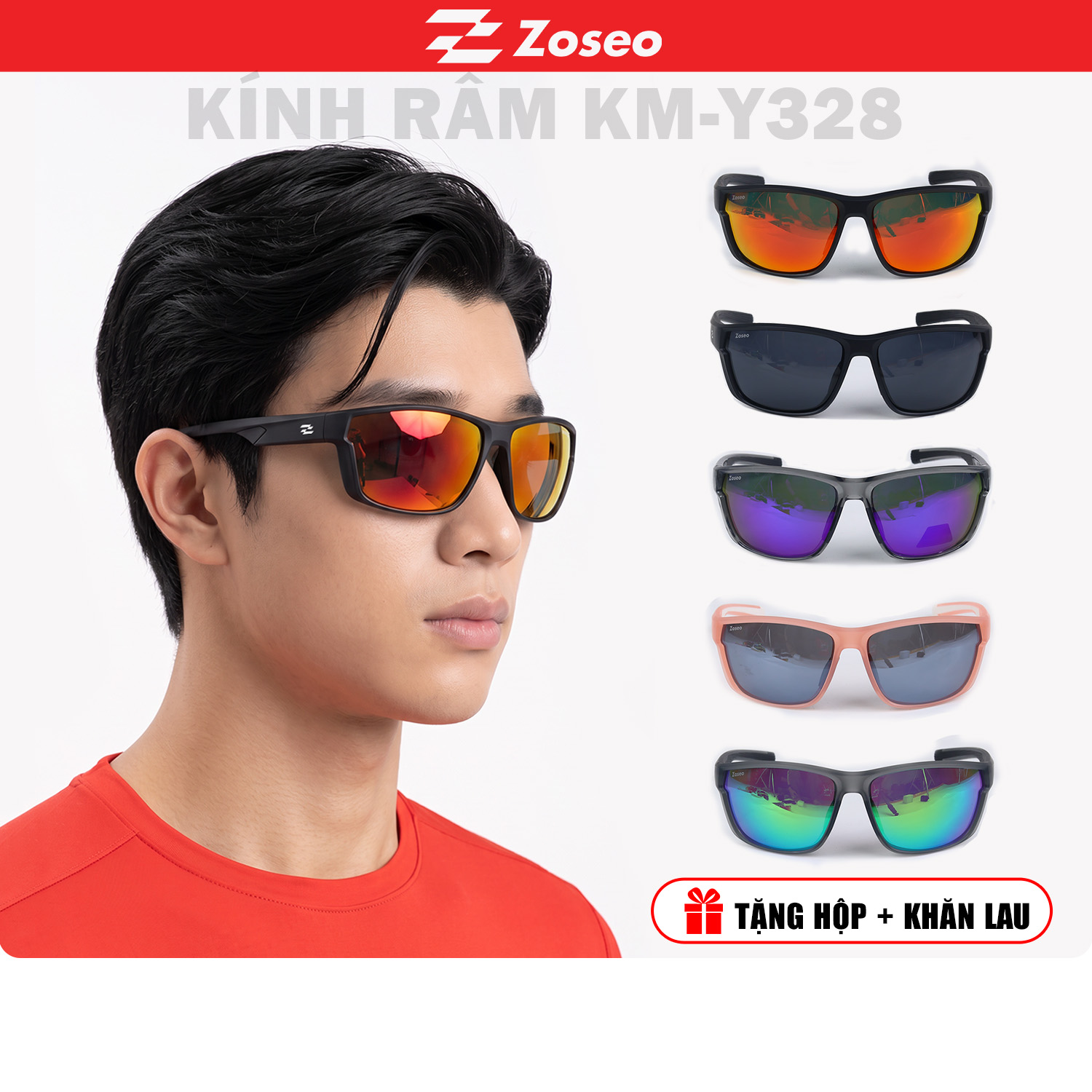 Kính thể thao Zoseo KM Y328