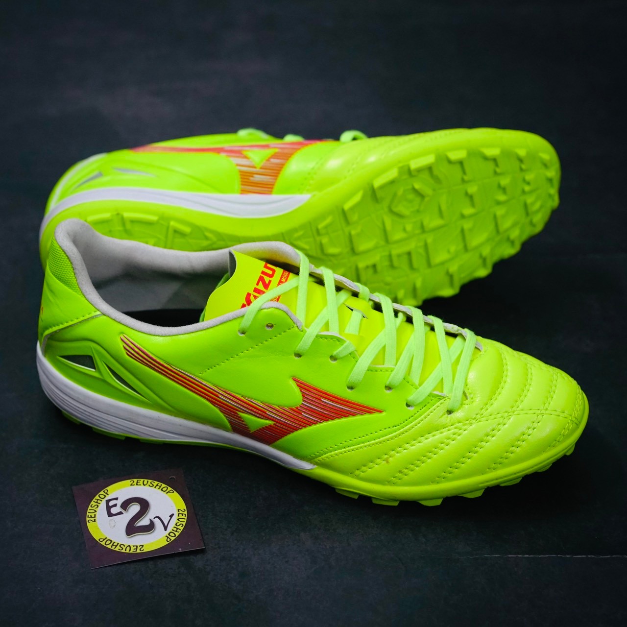 Giày Đá Bóng TF Mizuno Morelia Neo 4 Chuối