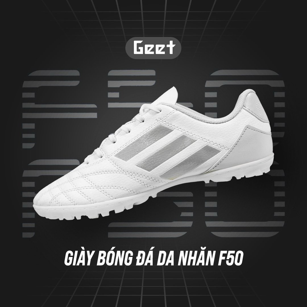 TF Geet F50 Trắng Bạc