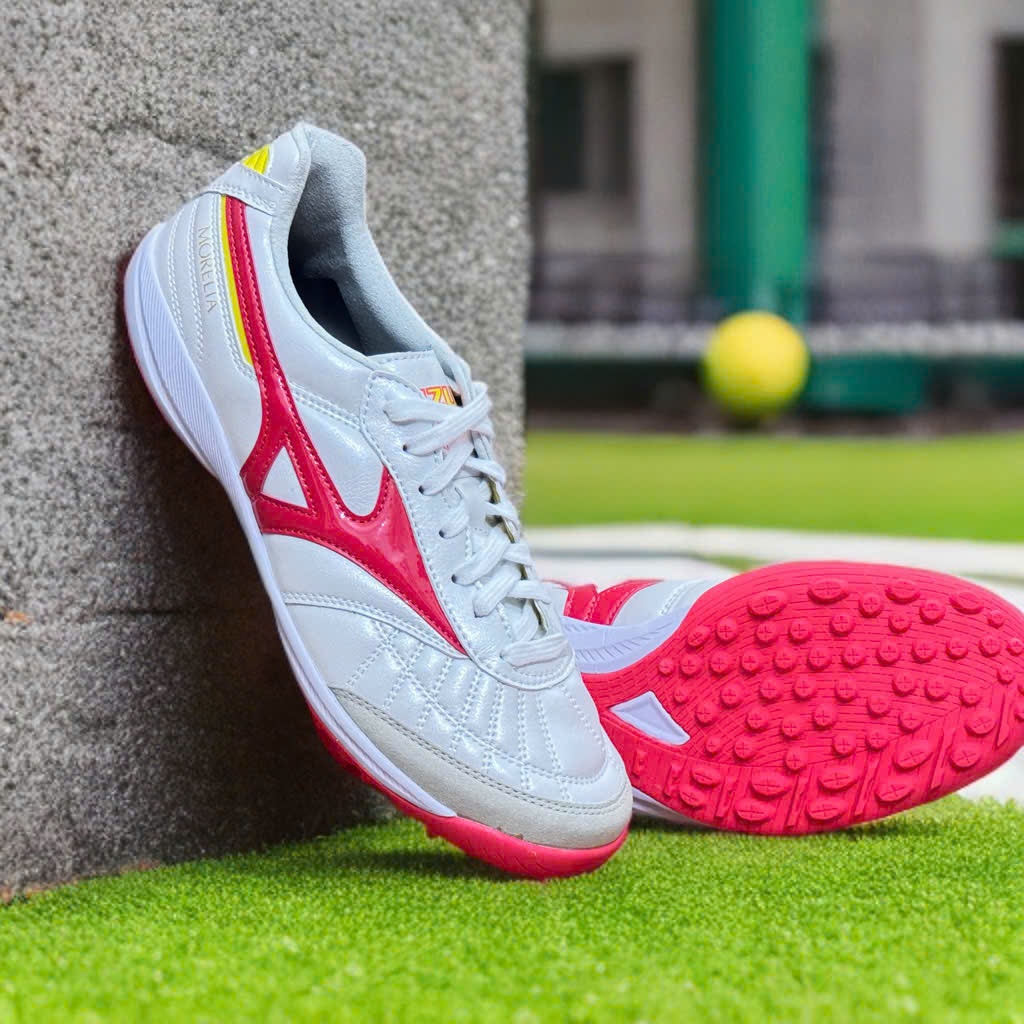 TF Mizuno Morelia Sala Japan M8 Trắng Đỏ