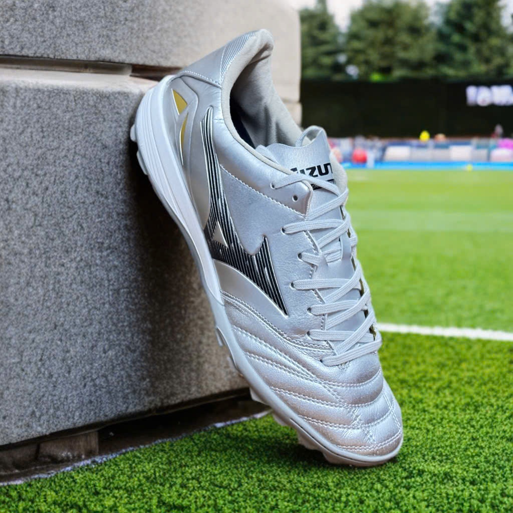 Giày Đá Bóng TF Mizuno Morelia Neo 4 Bạc