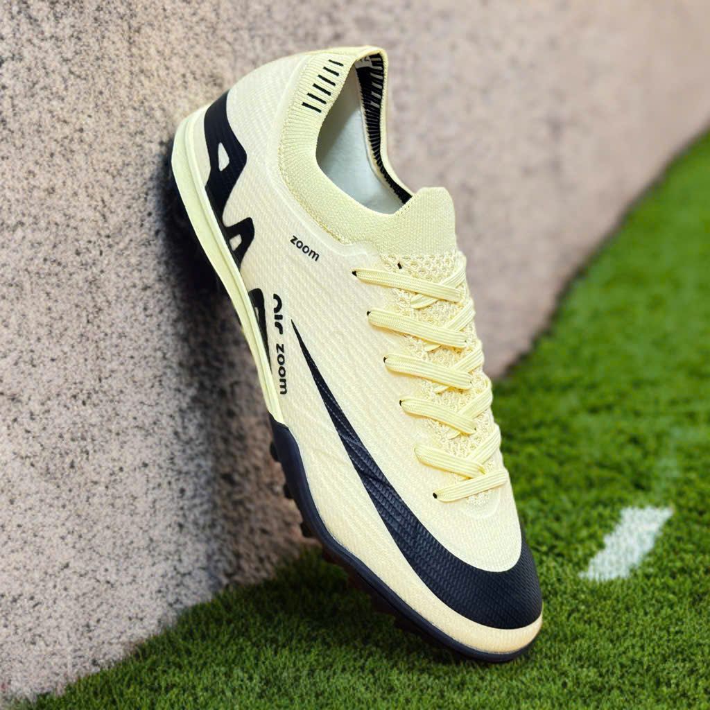 Giày Đá Bóng Air Zoom Mer Vapor 15 Elite Trà Sữa TF