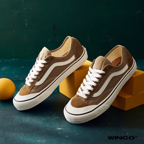 WAFFLE SNEAKER OLD SKOOL STYLE 36 BROWN - 41