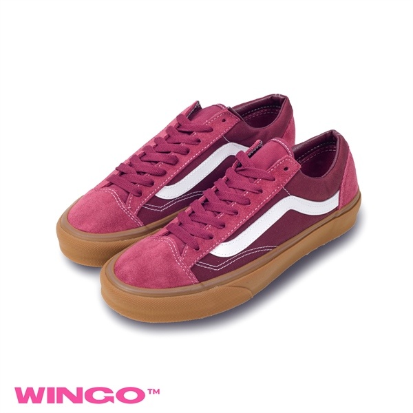 WAFFLE SNEAKER OLD SKOOL STYLE 36 PLUM / GUM - 35