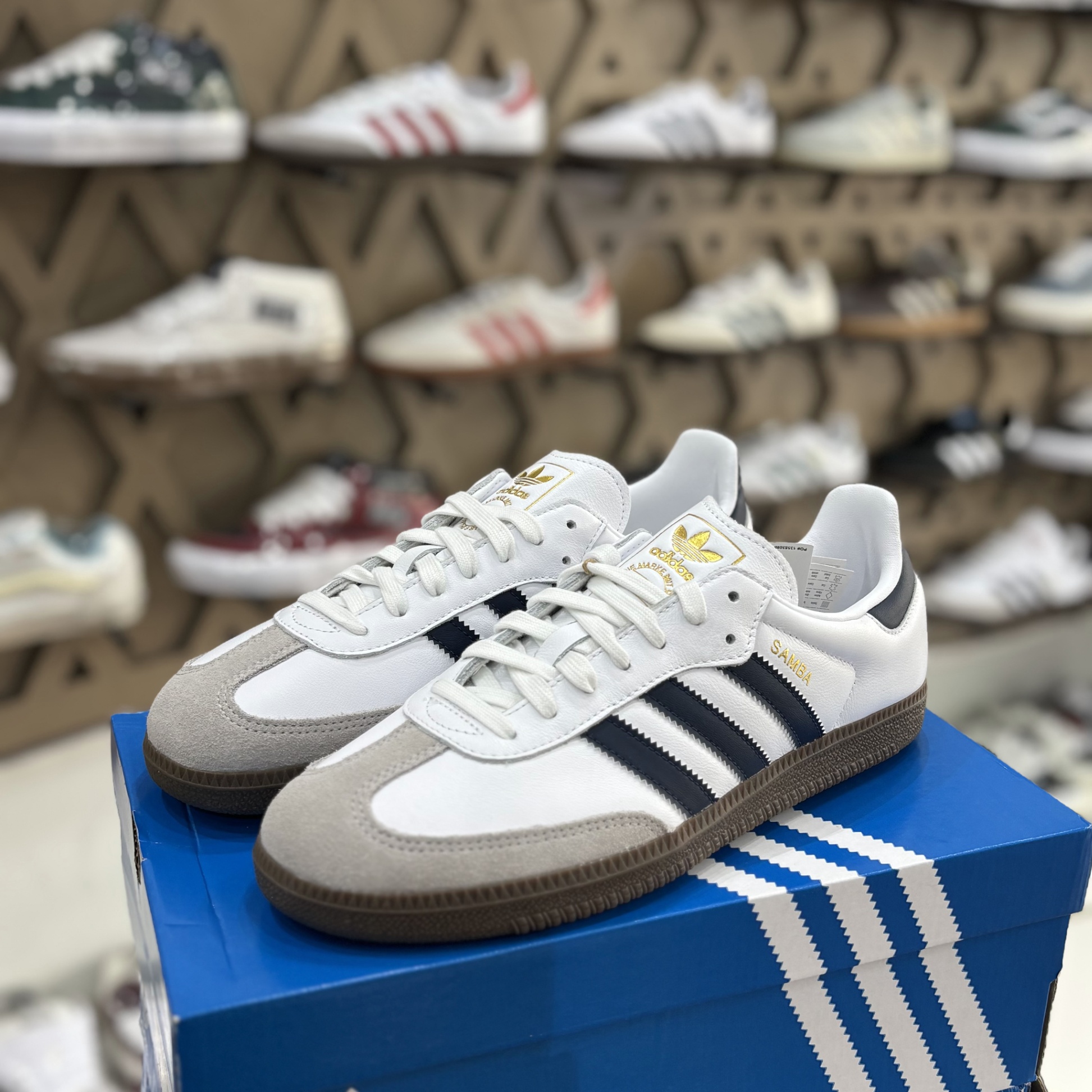 SAMBA OG CLOUD WHITE / PRELOVED INK / DASH GREY