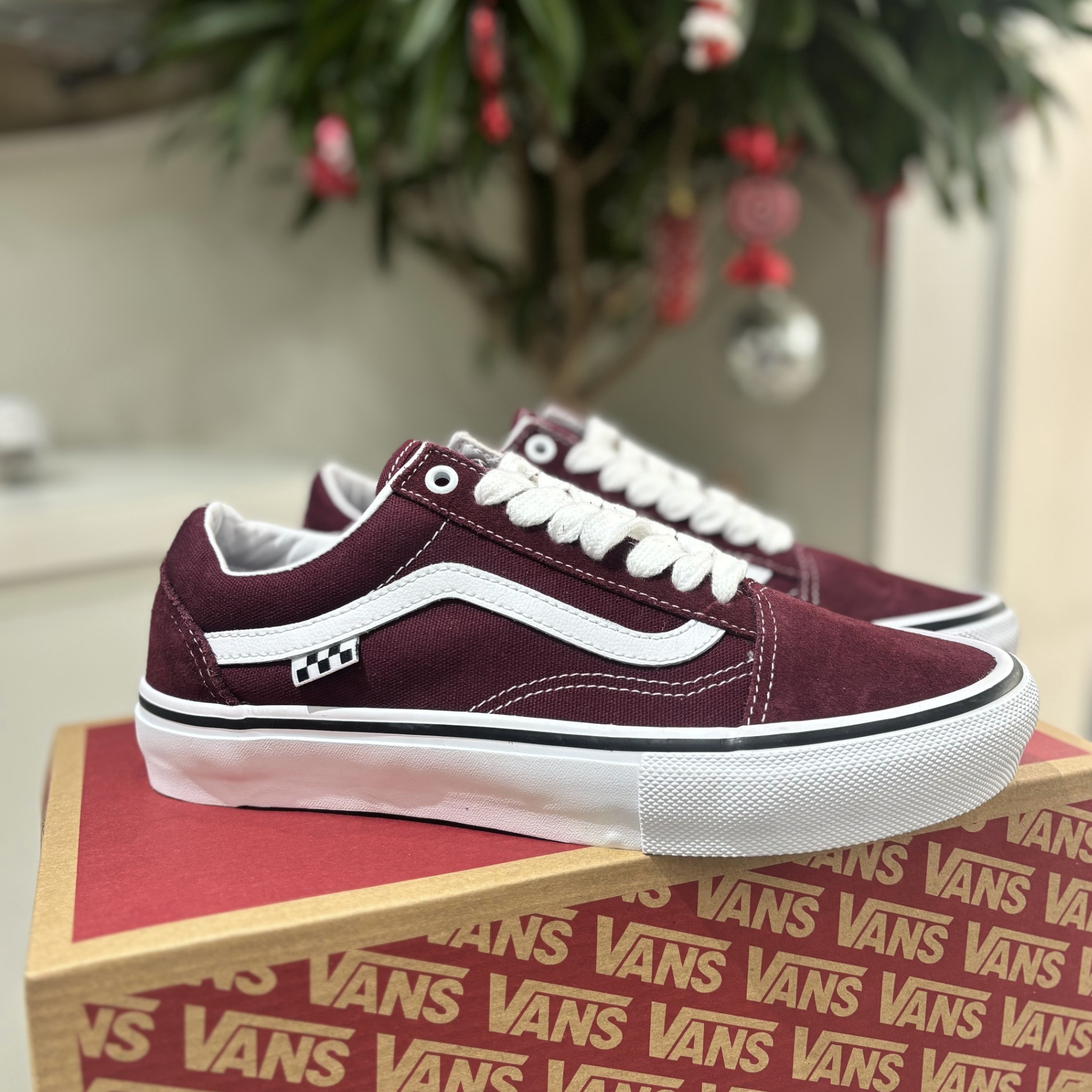 VANS OLD SKOOL SKATEBOARDING BORDEAUX