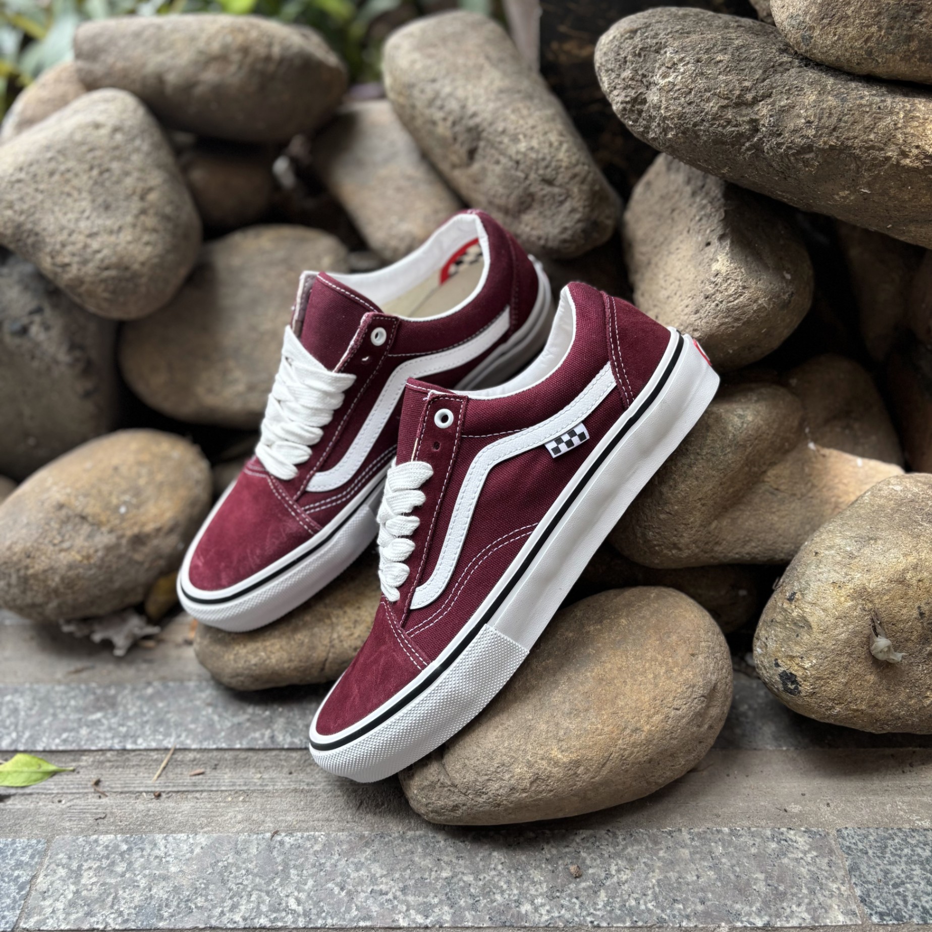 VANS OLD SKOOL SKATEBOARDING BORDEAUX