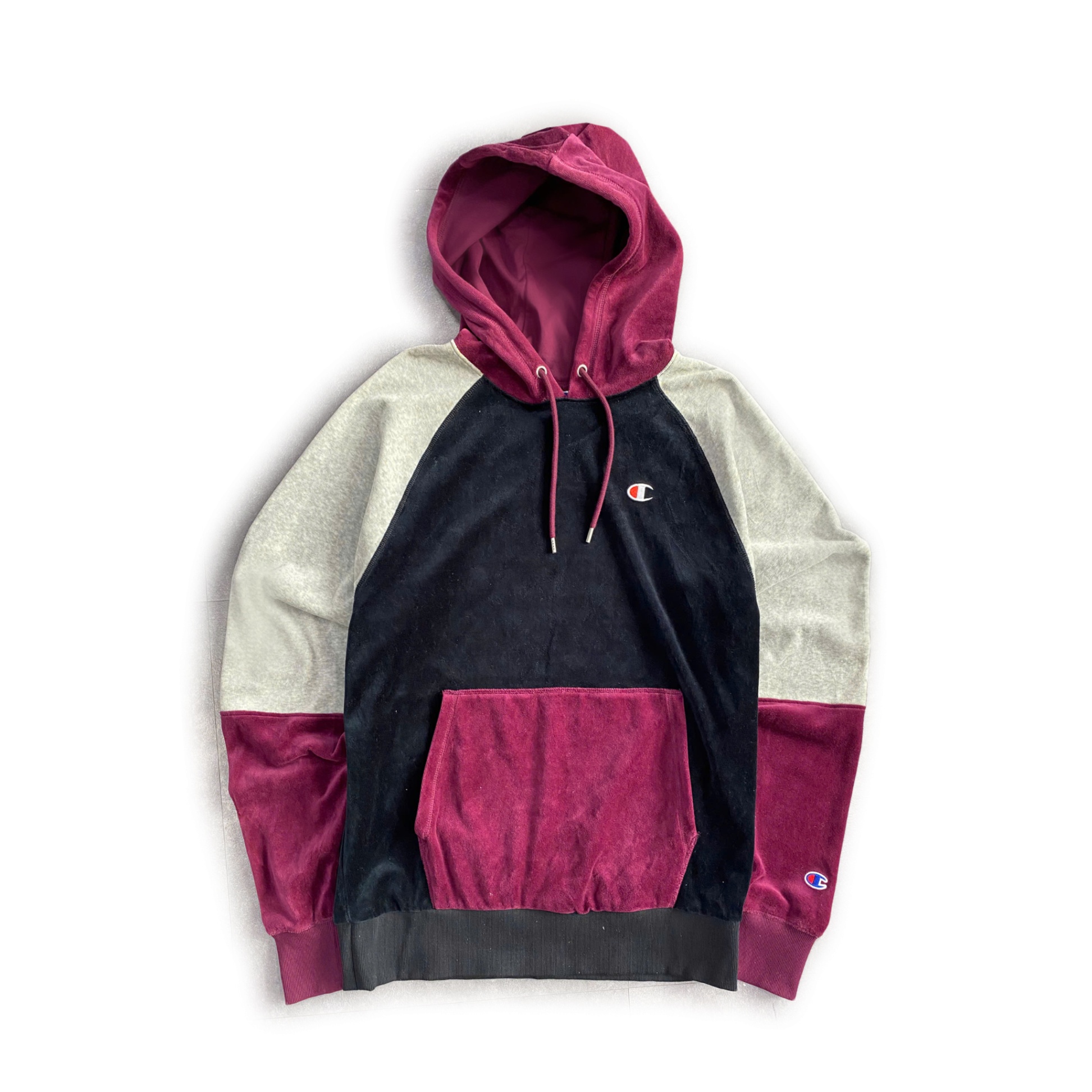CHAMP HOODIE FUSCHIA BLACK