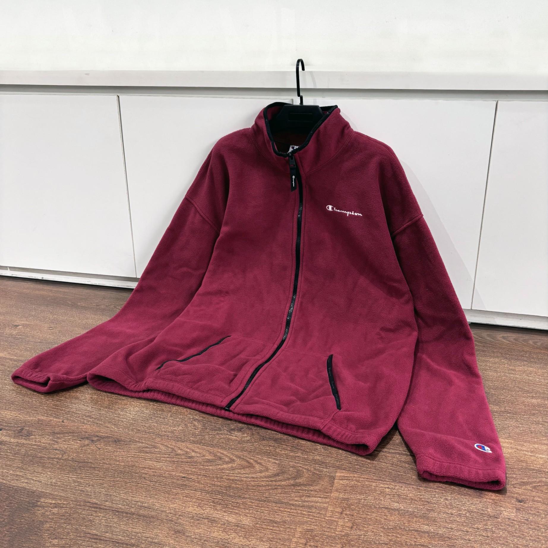 CHAMP SHERPA FULL ZIP JACKET IN PLUM