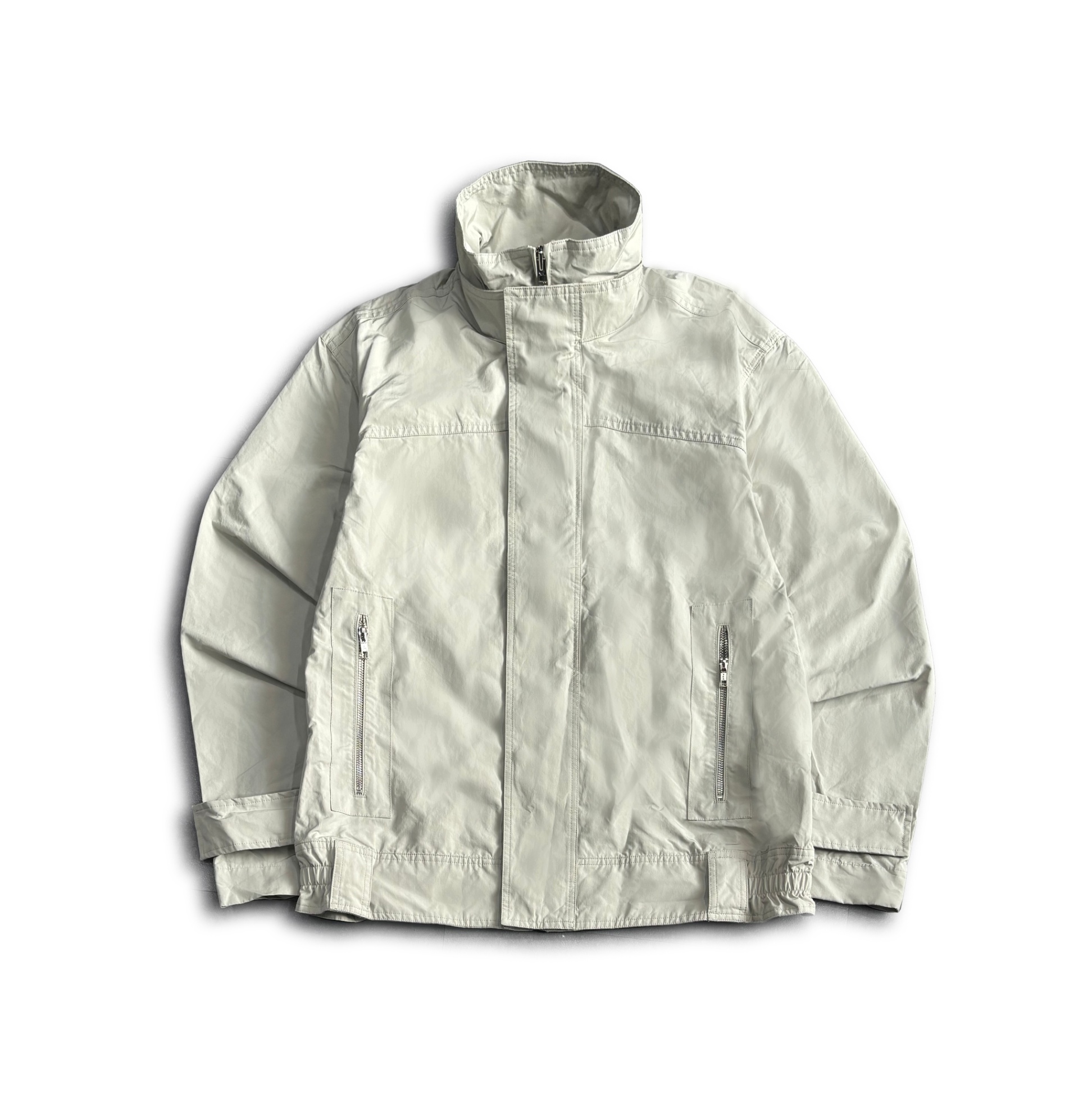H CONCEPT DOUBLE COLLAR JACKET
