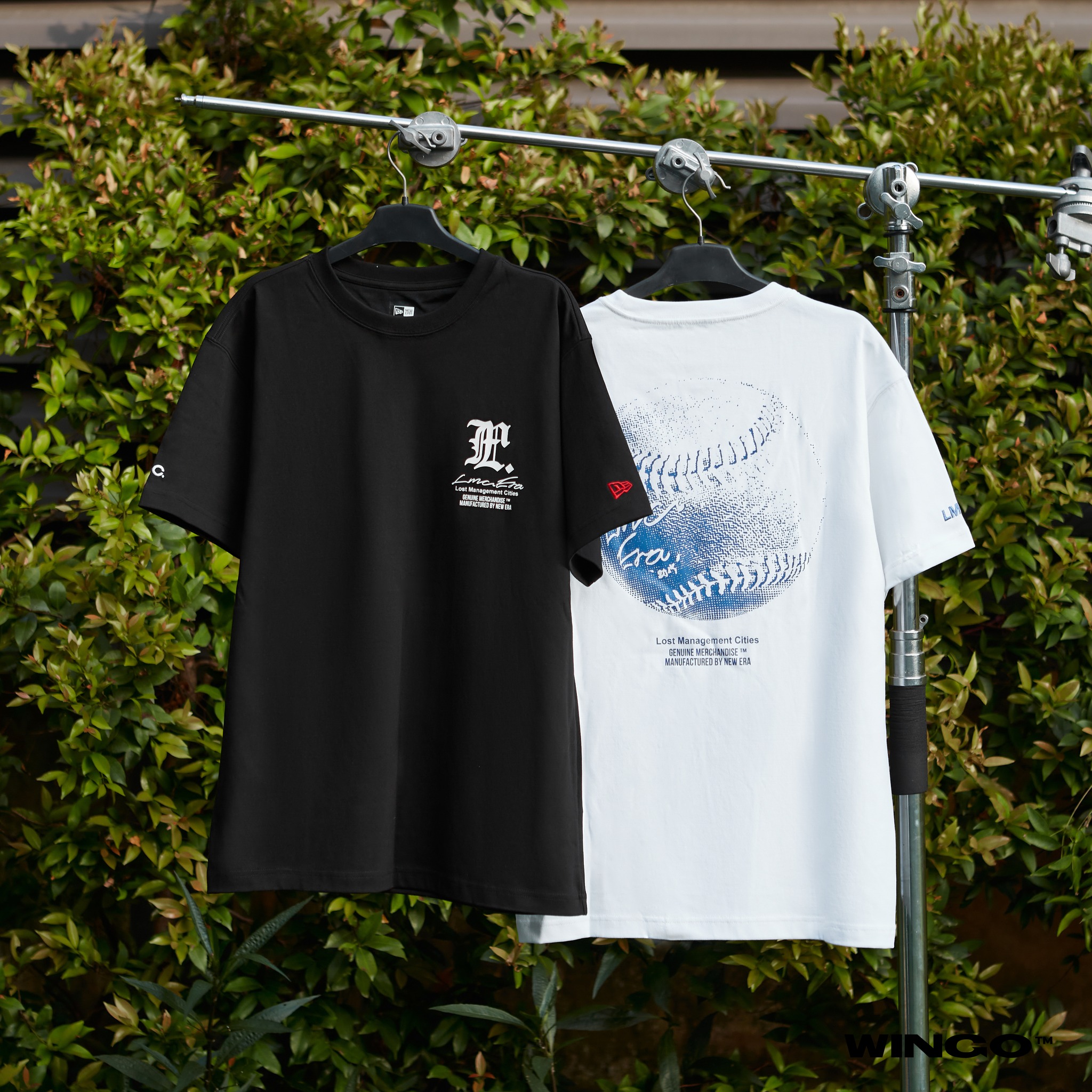NE BASEBALL X LOST MANAGEMENT CITIES T SHIRT