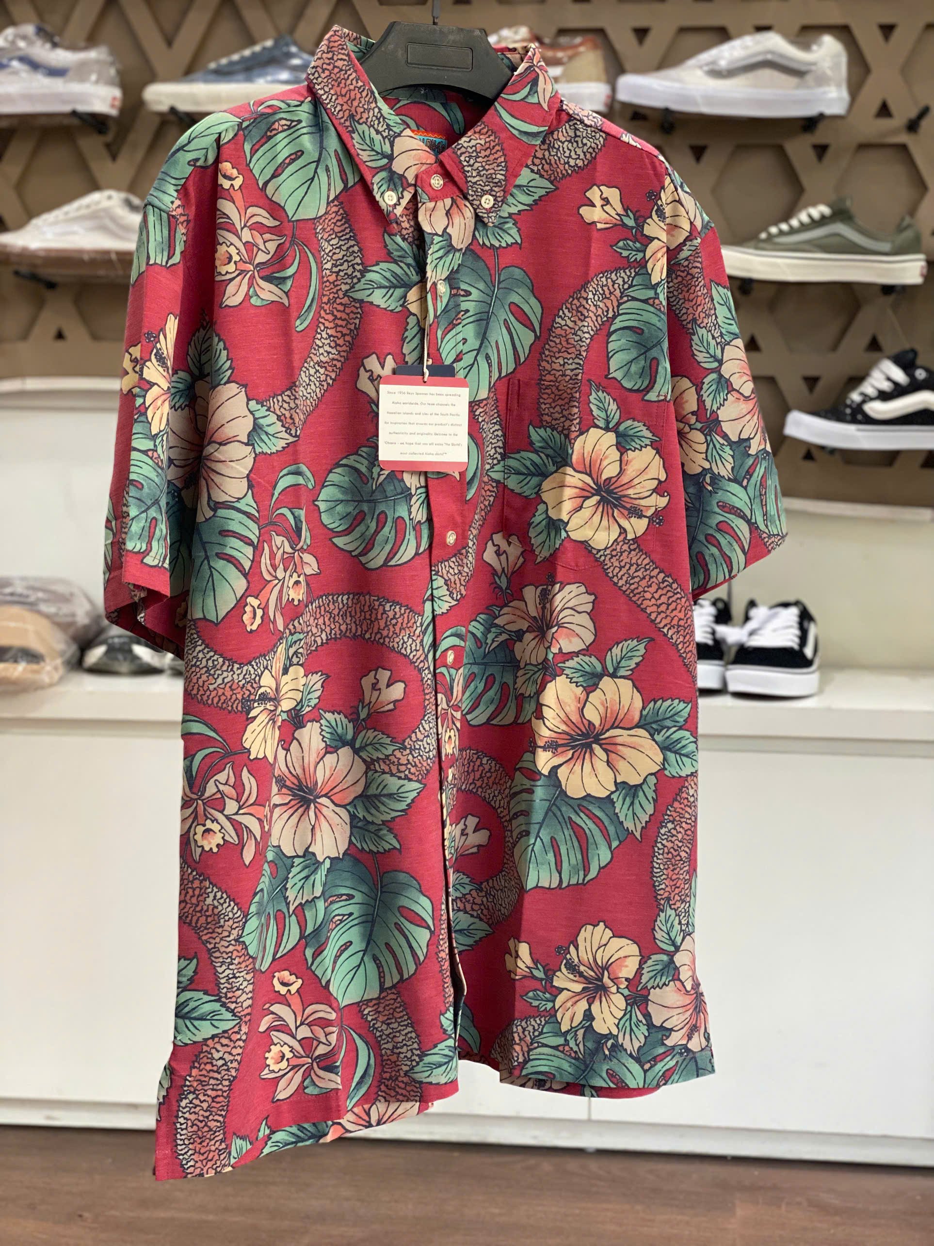 RAYN SPOONER SHIRT FLORAL