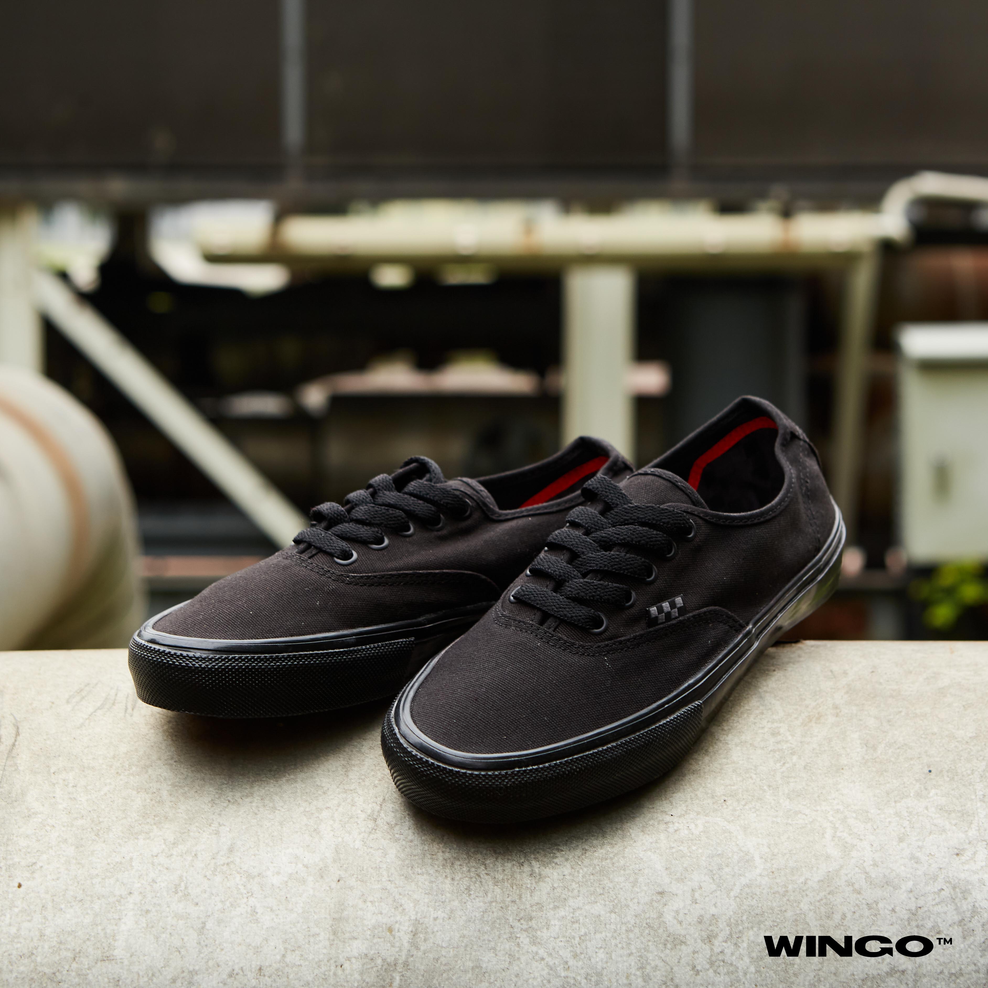 VANS AUTHENTIC SKATEBOARDING ALL BLACK