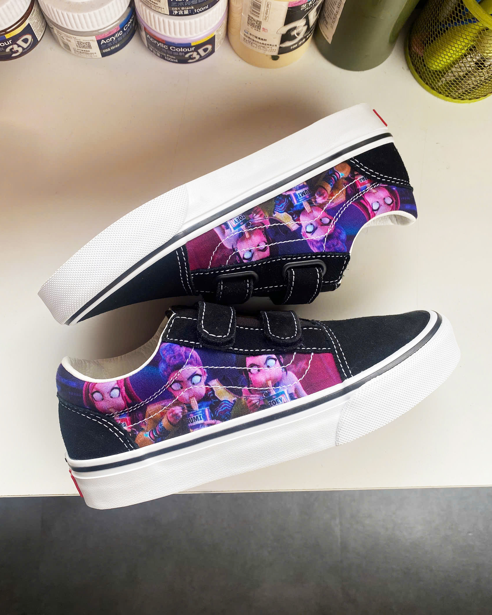 WAFFLE SNEAKER OLD SKOOL X DEMON HUNTERS