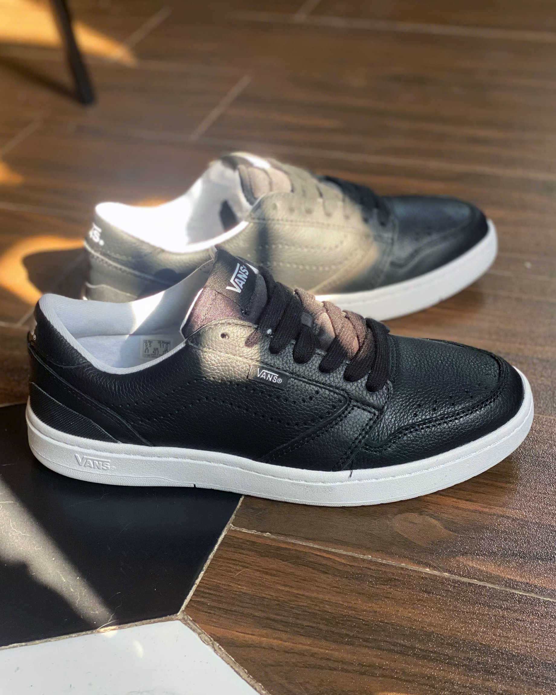 WAFFLE SNEAKER OLD SKOOL COURT LOW BLACK