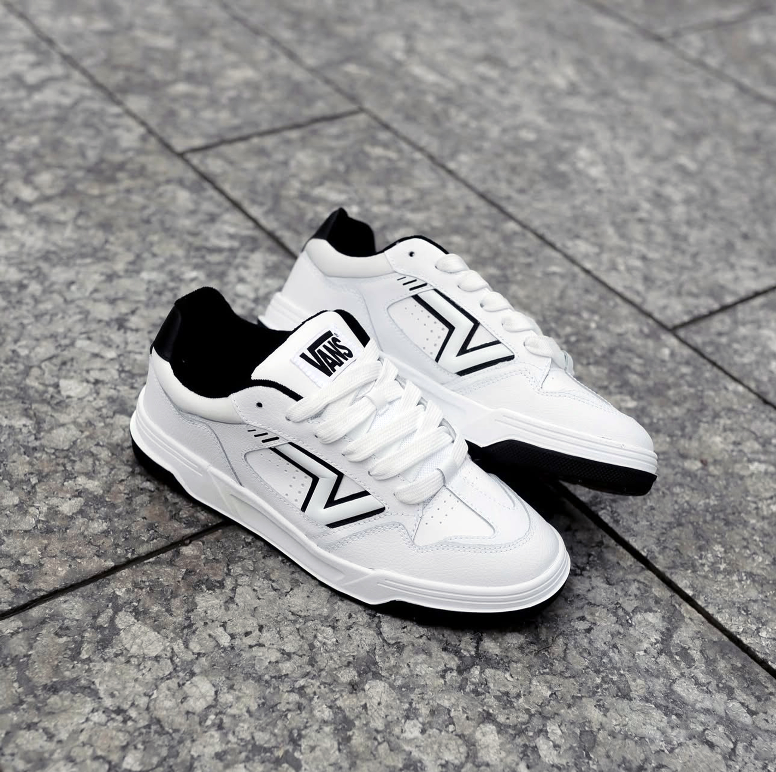WAFFLE SNEAKER UP LANE WHITE