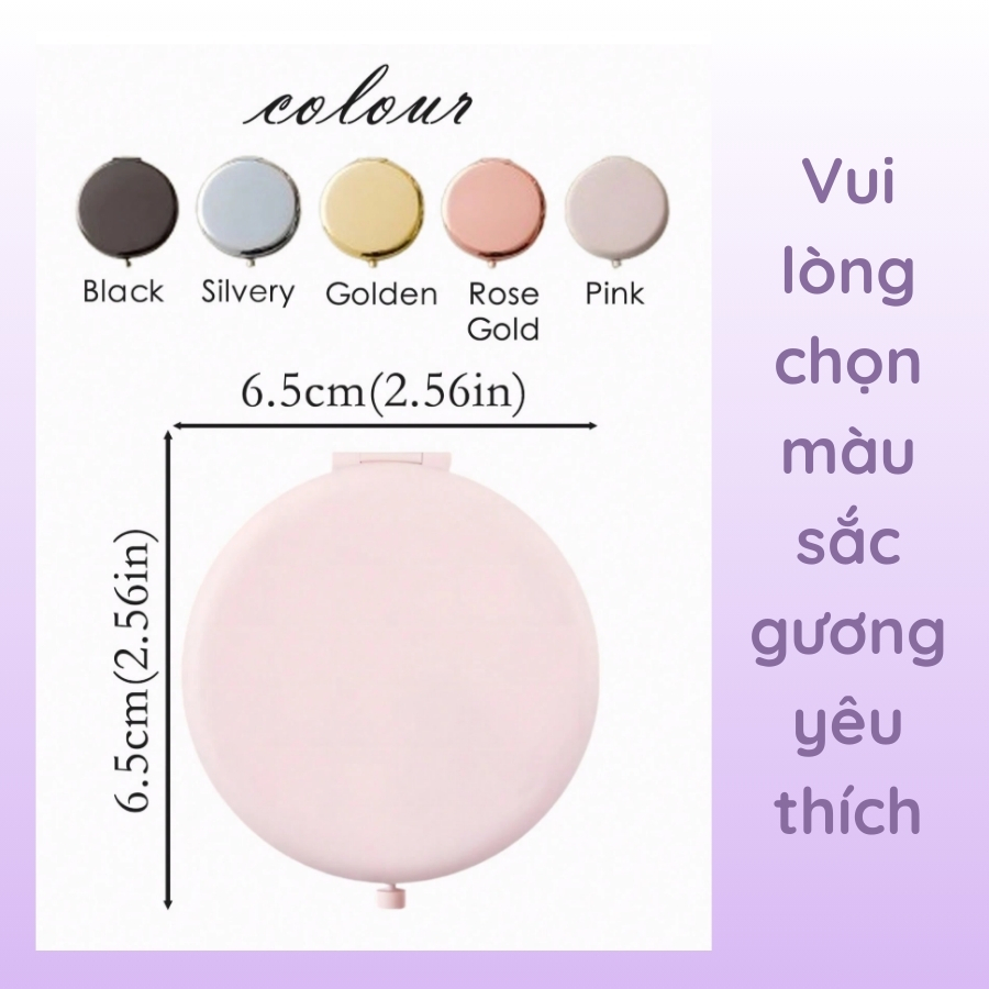 Gương cầm tay cá nhân hóa