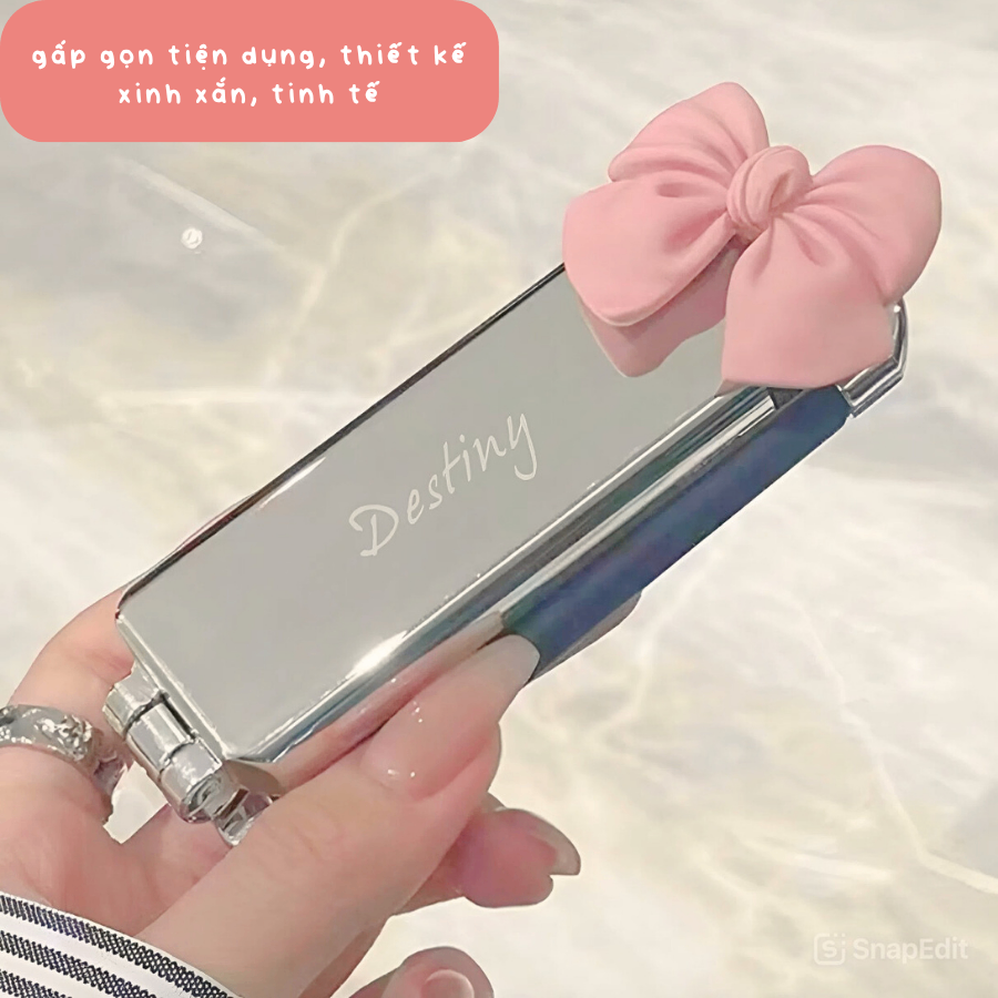 Gương Lược cầm tay cá nhân hóa
