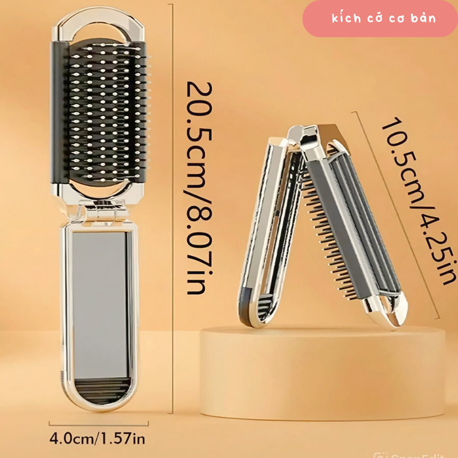 Gương Lược cầm tay cá nhân hóa