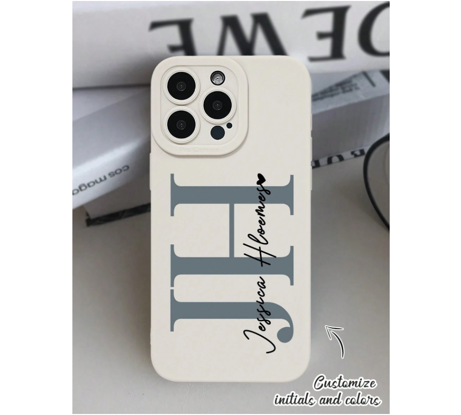 Ốp điện thoại in chữ cái tên theo yêu cầu
