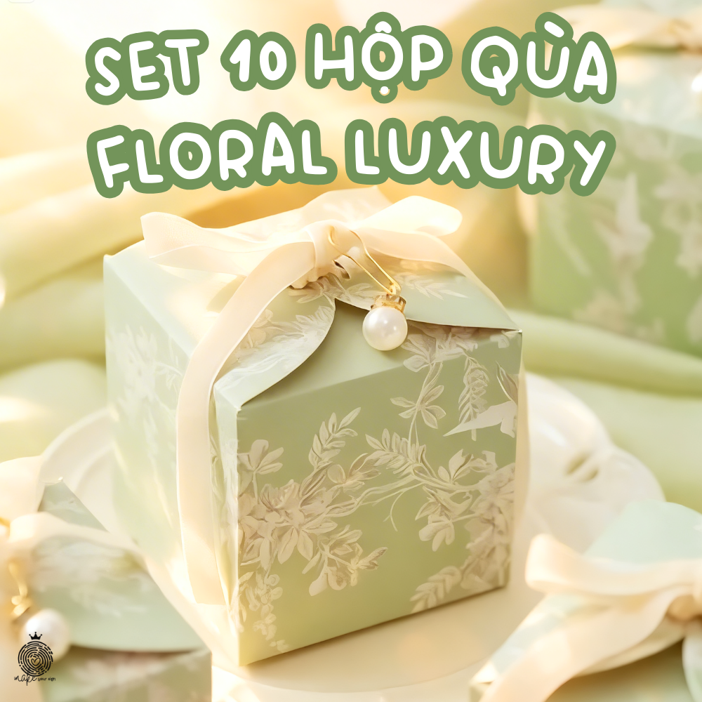 Set 10 Hộp Quà Floral Luxury