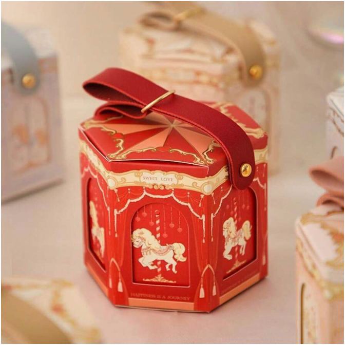 Set 10 Hộp Quà Lục Giác Carousel