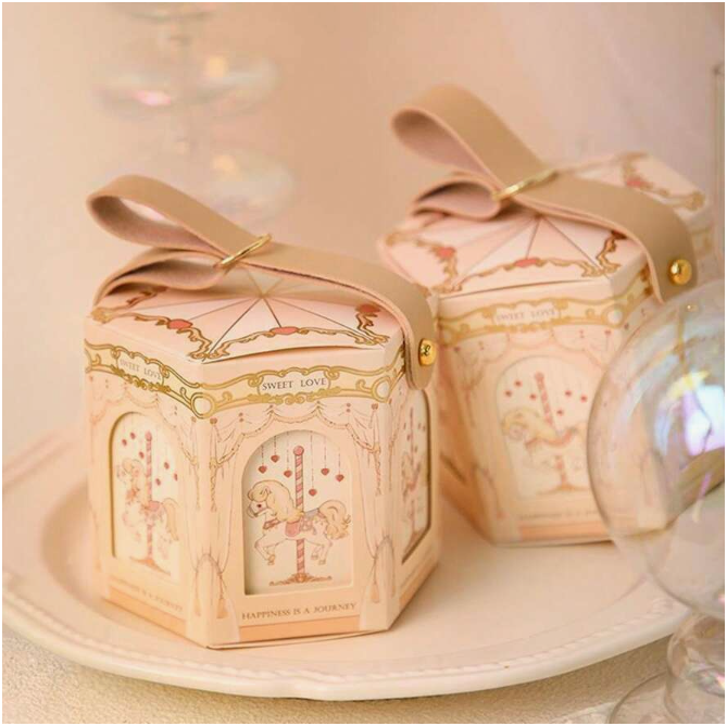 Set 10 Hộp Quà Lục Giác Carousel