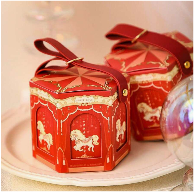 Set 10 Hộp Quà Lục Giác Carousel