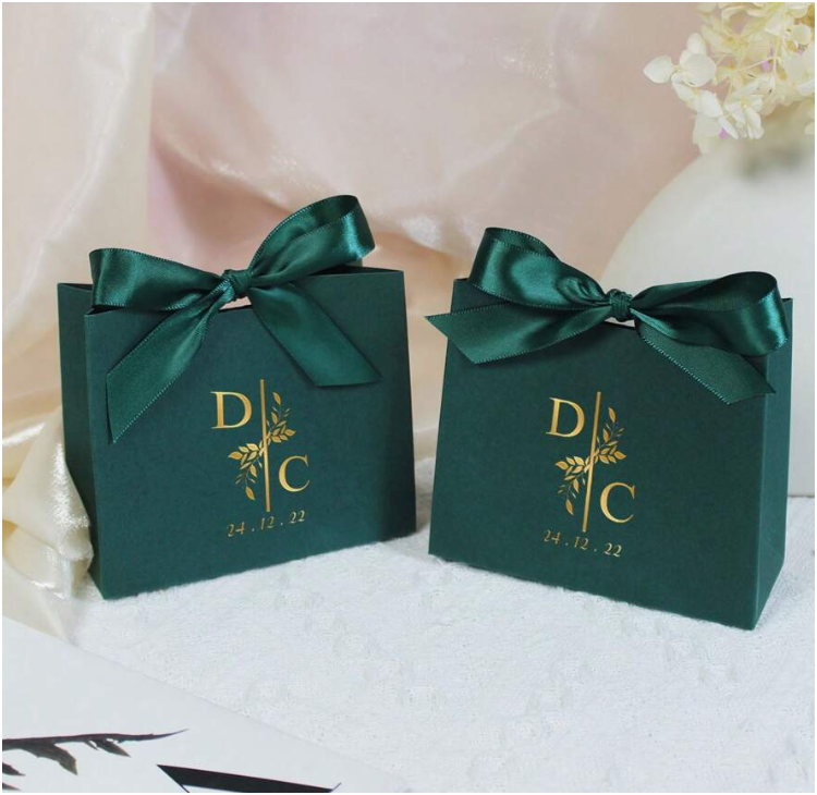 Set 10 hộp quà kiểu túi cá nhân hóa