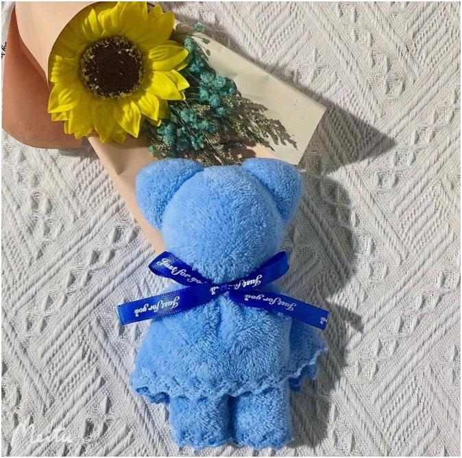 Set 10 khăn quà tặng gấu Teddy