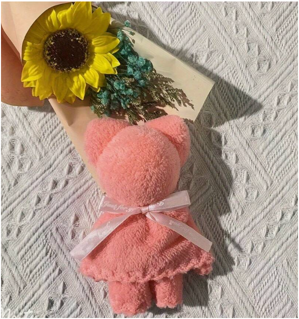 Set 10 khăn quà tặng gấu Teddy
