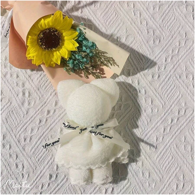 Set 10 khăn quà tặng gấu Teddy