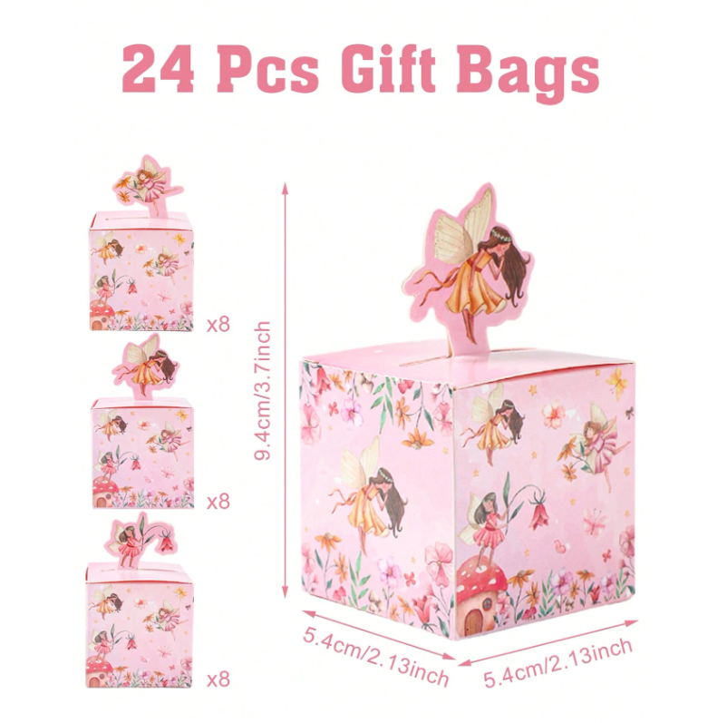 Set 24 Hộp Đựng Quà Mini Cho Bé Đa Dạng Chủ Đề