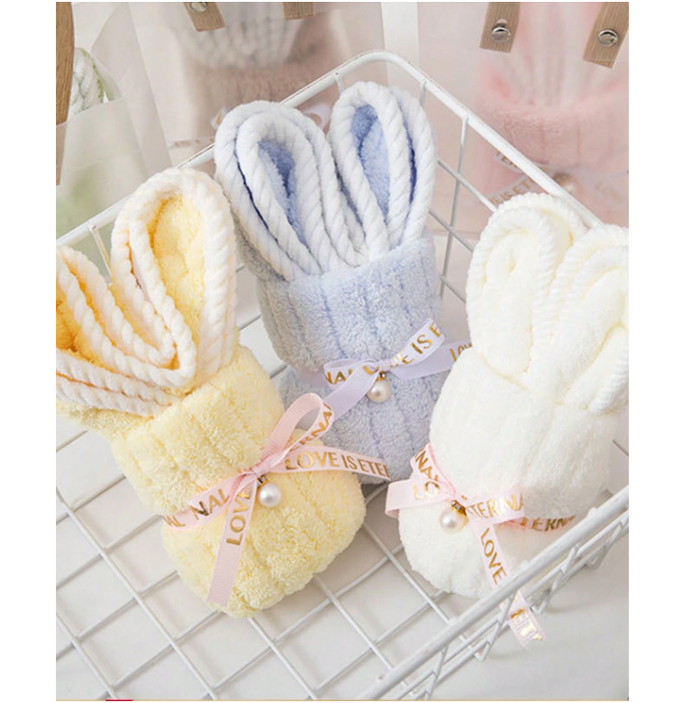 Set 6 khăn quà tặng hình thỏ ngọc
