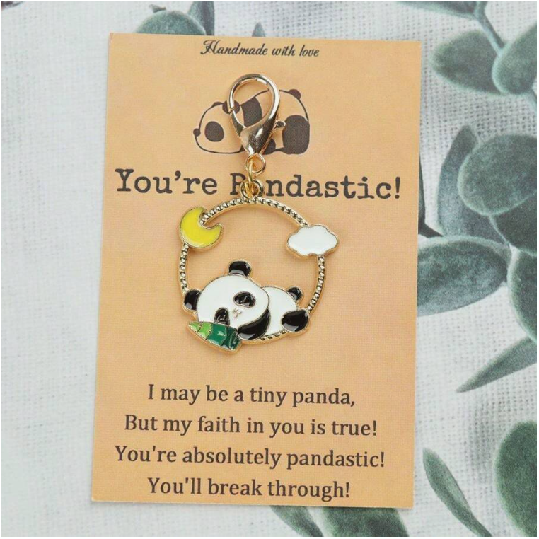 Set 8 Móc Khóa Gấu Trúc Pandastic