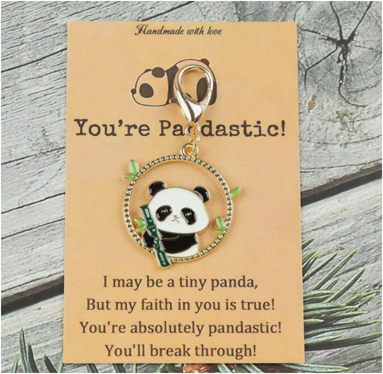 Set 8 Móc Khóa Gấu Trúc Pandastic
