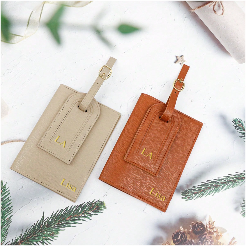 Set Quà Tặng Du Lịch Cá Nhân Hóa Da Cao Cấp