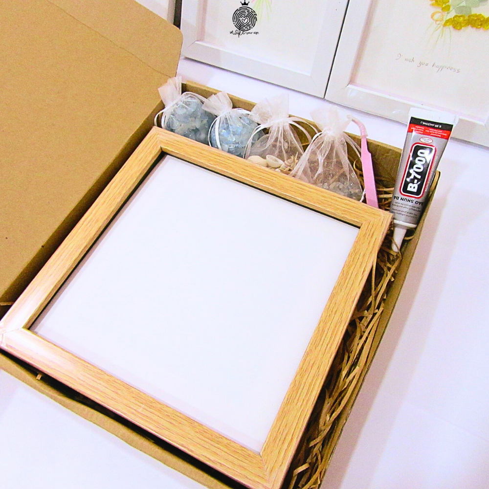 Set Tranh Đá Bình Yên Xanh Mẫu Trái Tim – Bộ Kit DIY Handmade Giúp Thư Giãn, Trang Trí & Quà Tặng Ý Nghĩa
