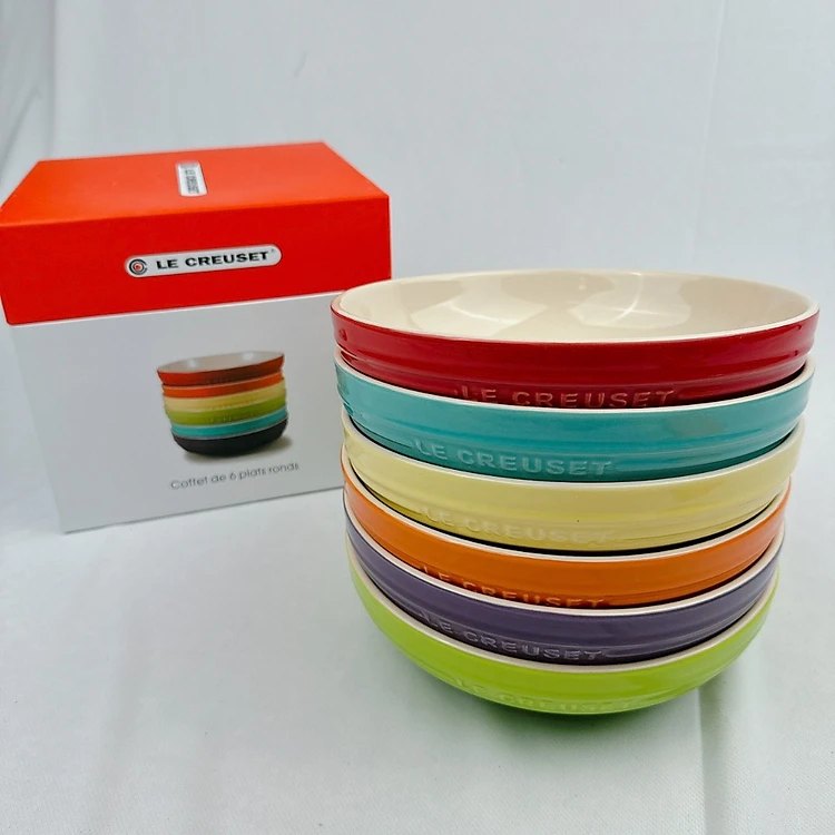 Set 6 đĩa sâu lòng Le Creuset 20cm.jpg