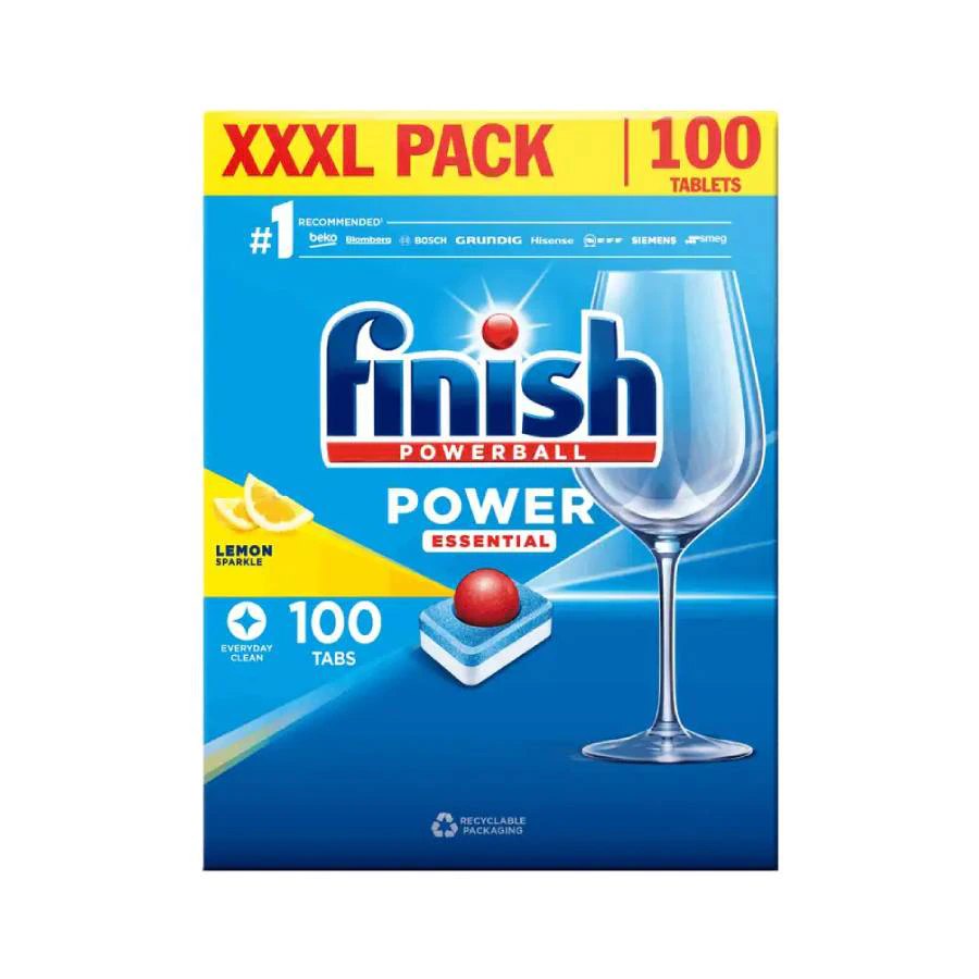 Viên rửa bát Essential Finish 100 viên.jpg