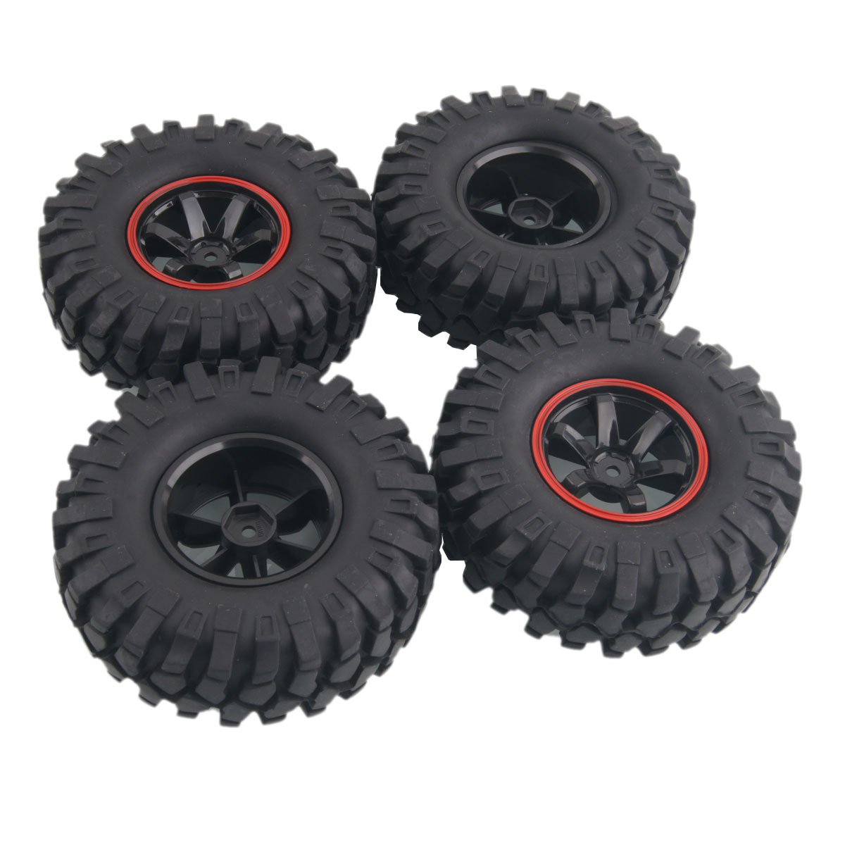 Bộ Bánh 1.9 Inch Cho Scx10 Kèm Vành Nhựa
