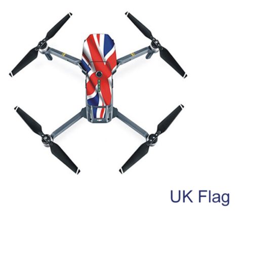 Decal Pvc Cho Mavic Pro - Uk Flag