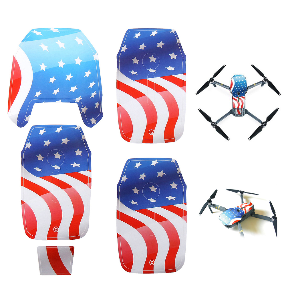 Decal Pvc Cho Mavic Pro - Us Flag