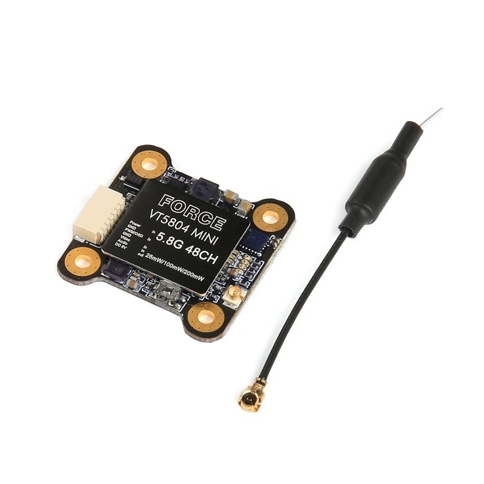 Force Mini 5.8G 48Ch 0/25/100/200Mw Switchable Fpv Transmitter