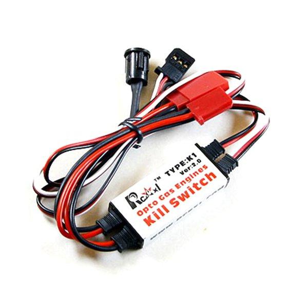 Rcexl Opto Gas Engine Kill Switch Shut Down Version 2.0 For Rc Gasoline Airplane