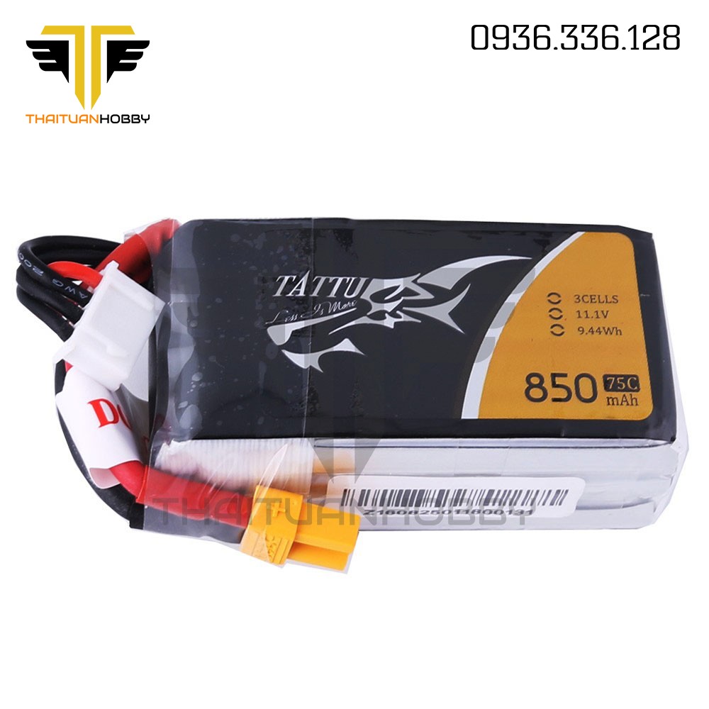 Tattu 850Mah-3S 75C