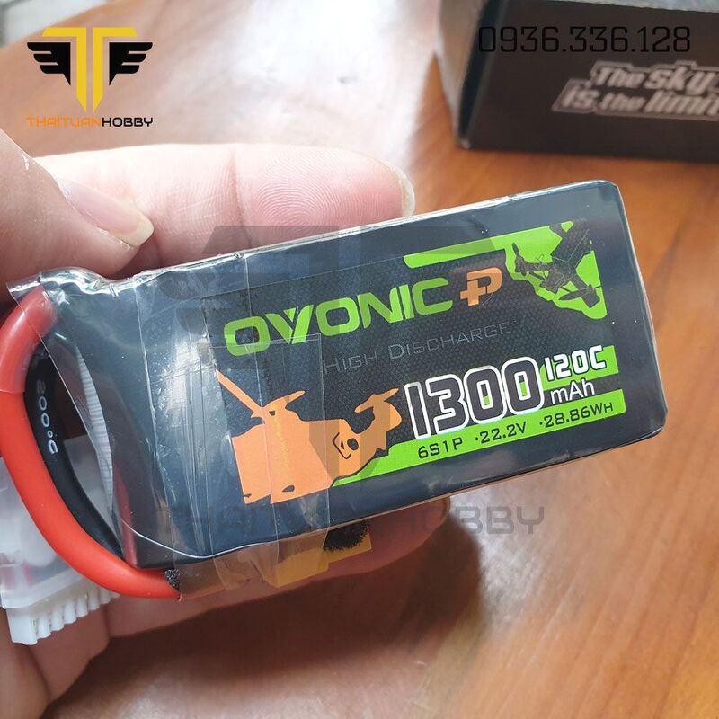 Ovonic 1300Mah 6S 120C