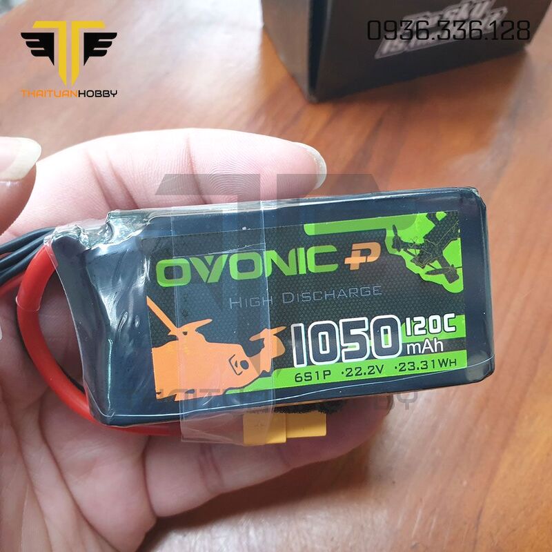 Ovonic 1050Mah 6S 120C